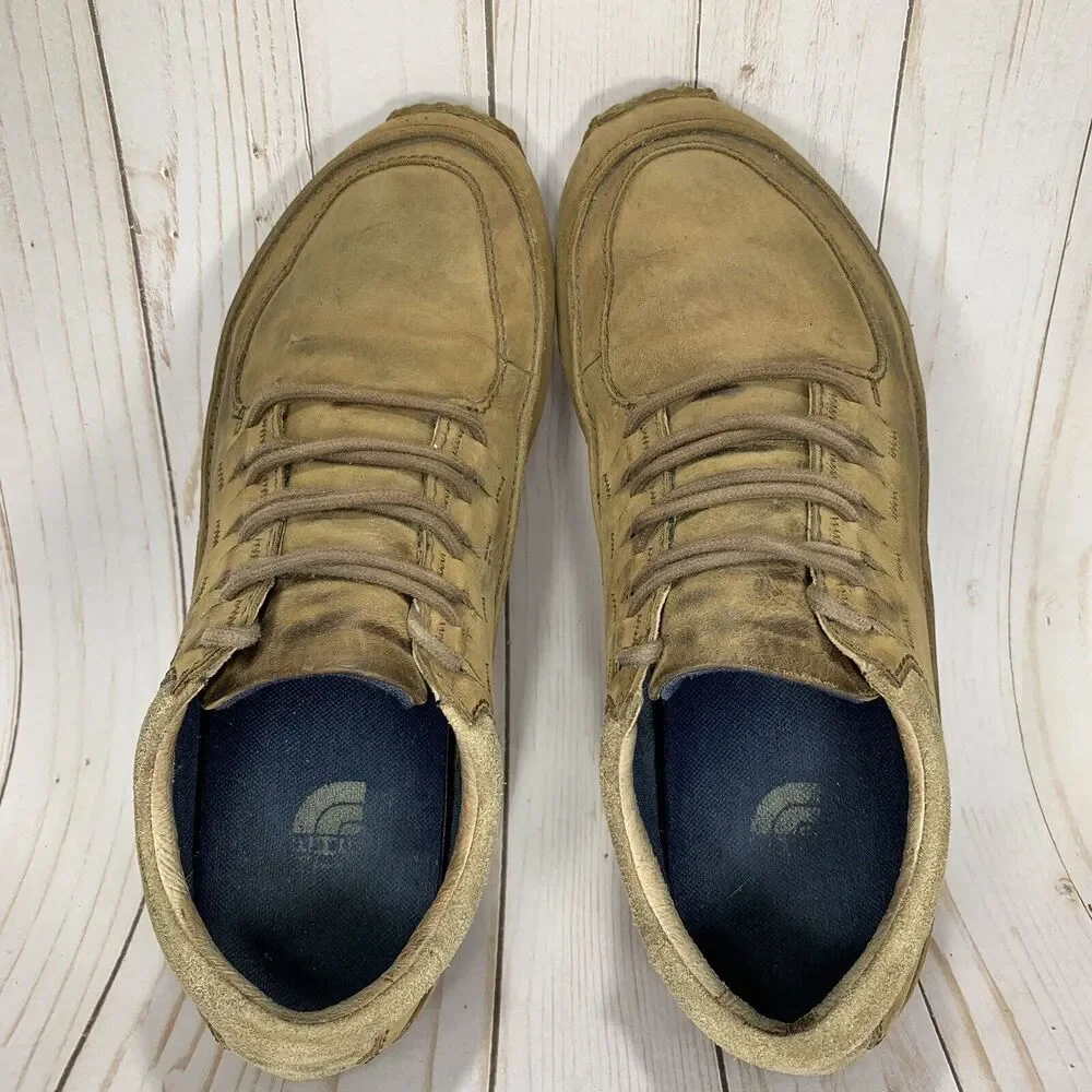 The North Face Bridgeton Low Lace Up Mens Size 9.5 Brown Leather Casual Moccasin